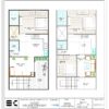 20x50 East Facing Vastu Plan House Elevation Design