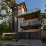 30 Feet by 50 Feet Front Elevation | 1500 Sq. Feet Home Front Elevation Design