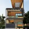 25-foot by 50-foot house front | 1250 sq. ft. elevation design