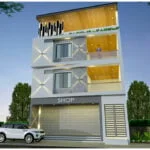 Semi Residential 25 x 60 West Facing Front Elevation Home Design
