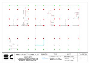Estimate Construction Cost of 22x50 House | 1100 sq.ft. House