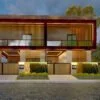 20x50 East Facing 3D Elevation Design For House