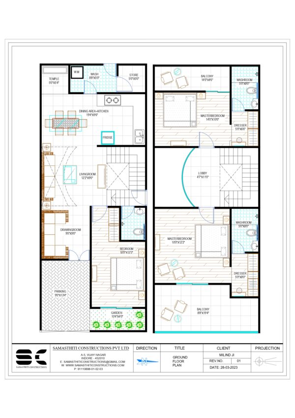 1000 sq ft House Plan