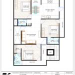 Experience Our 2-Bed House Floor Plan in Indore