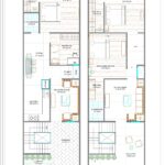 Stylish House Plan for 18x60 sq. ft.