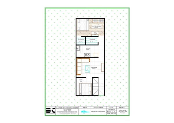 Introducing 15x50 sq.ft. Simple Home Plans